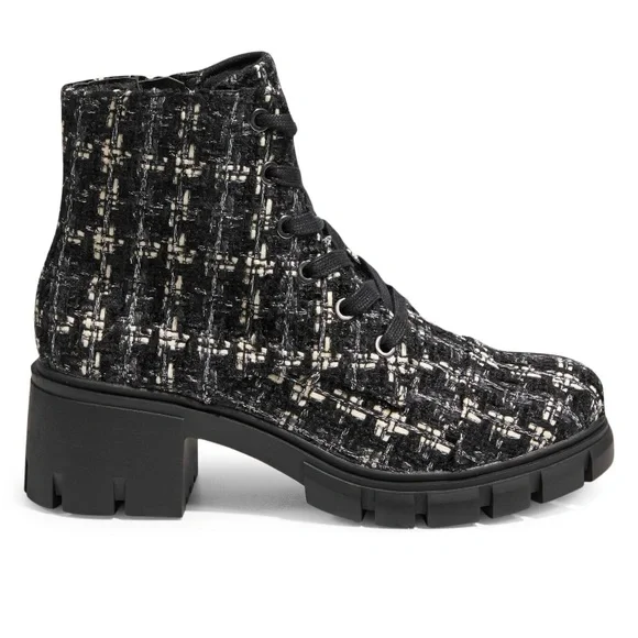 Design Lab Tweed Booties - Picture 5 of 5